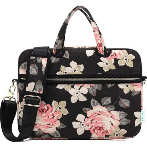 Laptop Briefcase Shoulder Bag Colorful Style Notebook Handbag Computer Protective Sleeve Carry Case for Macbook Pro 13 15