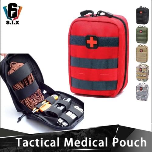 CQC 1000D Utility Molle Tactical Medical Pouch First Aid Kit EMT Emergency Military Outdoor Hunting Bag IFAK EDC Survival Pack