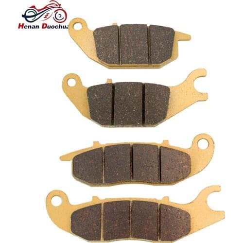 4pcs For HERO KARIZMA ZMR 230 Rear Front Brake Pads Disc For HONDA CBR 125 CBR 150 2000-2012 Motorcycle Disks Part