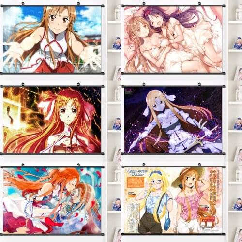 Anime Diamond Mosaic DIY 5D Diamond Painting Sword Art Online Full Round Embroidery Picture Cross Stitch Kits Home Decoration