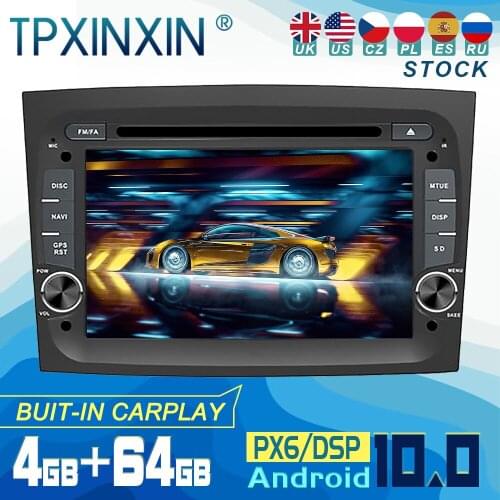 For FIAT DOBLO 2016-2018 Android 10 Carplay Radio Player Car GPS Navigation Head Unit Car Stereo WIFI DSP BT