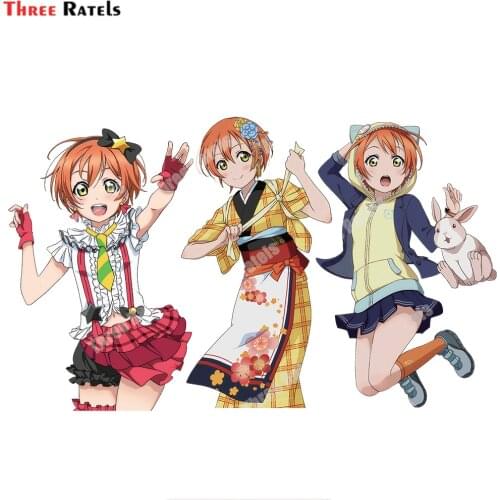 Three Ratels D141 Rin Hoshizora Car Decoration Stickers Japanese Anime Decals Suitable For Bmw E90 Vinyl Material