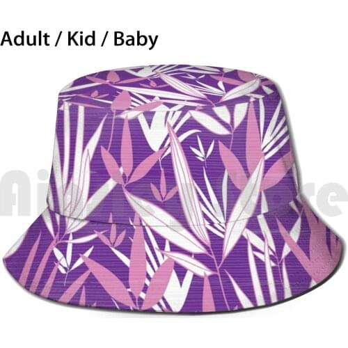 Bamboo Kimono Leaves Sun Hat Foldable UV Protection Kimono Bamboo Geisha Japan Oriental Vintage Beauty Elegant Lady