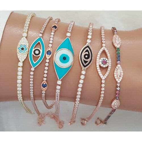 Buse Silver Pink Bracelets