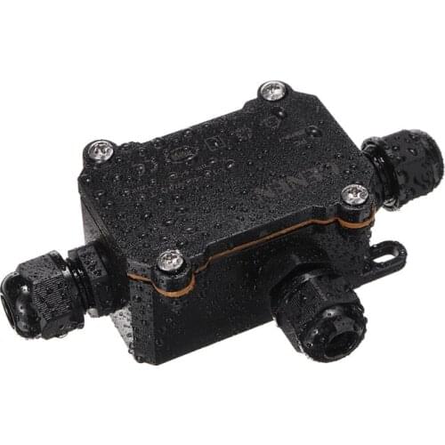 1pc Household Junction Box Electrical Connectors Case IP68 Waterproof Material For Protecting And Connecting Wire Cables