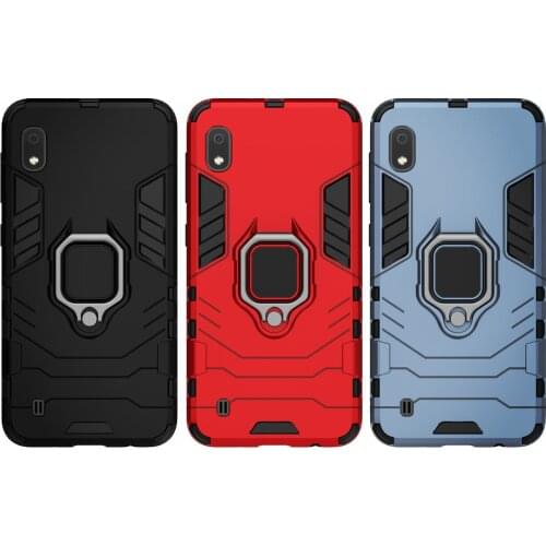 For Samsung Galaxy A10 Case For Samsung Galaxy A10 A10S A01 A11 SM-A105F SM-A107F SM A105F A107F Coque Cover Ring Stand Cover