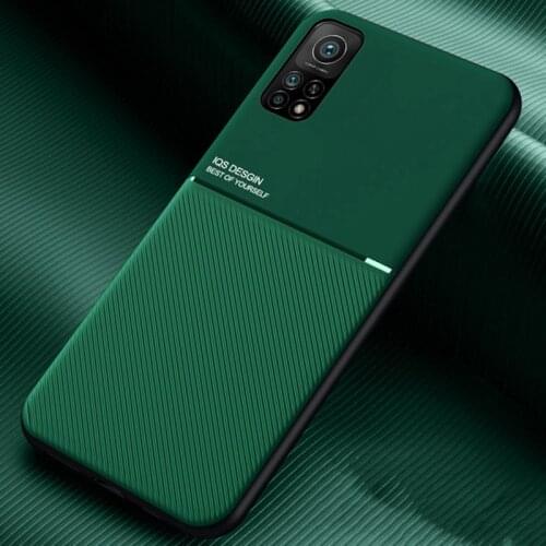 Leather Case for Xiaomi Mi 10 10T Lite 5G Case Magnetic Car Holder Plate Cover Coque for Mi Note 10T Pro Mi 10 T Pro Mi10 Funda