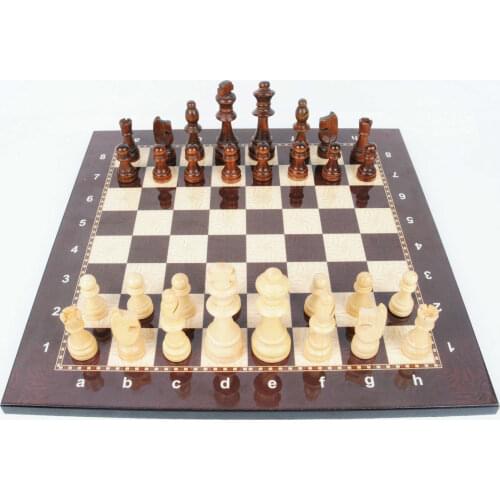 Wooden Chess set Chess Set 9.5 Cm Şah Height Big size