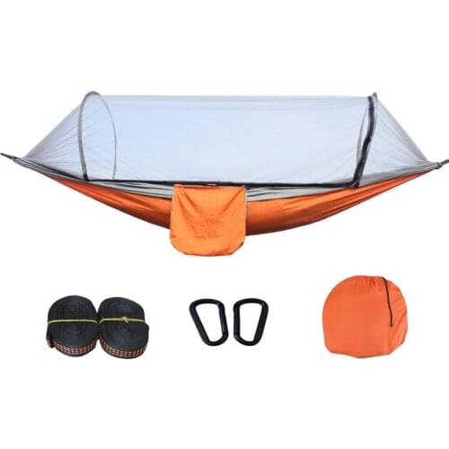 Camping Hammock with Net Travel Portable Lightweight Hammock for Hiking Camping Backpacking Travel
