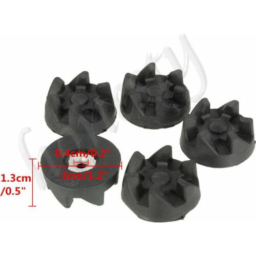 Kitchen Aid Clutch Gear Shear 6 Teeth Rubber Coupler Drive For Food Blender