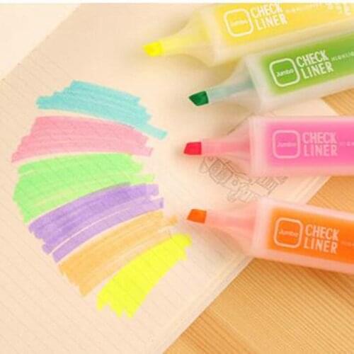 Highlighter Marker Student Stationery Pen Creative Student Prize Large Capacity Highlighter Marker Pen Office School Supplies