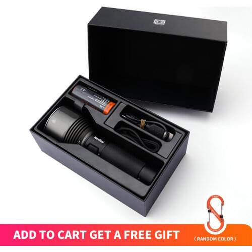 NexTool Rechargeable Flashlight 5000mAh 2000lm 380m 5Modes IPX7 Waterproof LED Light Type-C Camping Outdoor Searching Torch