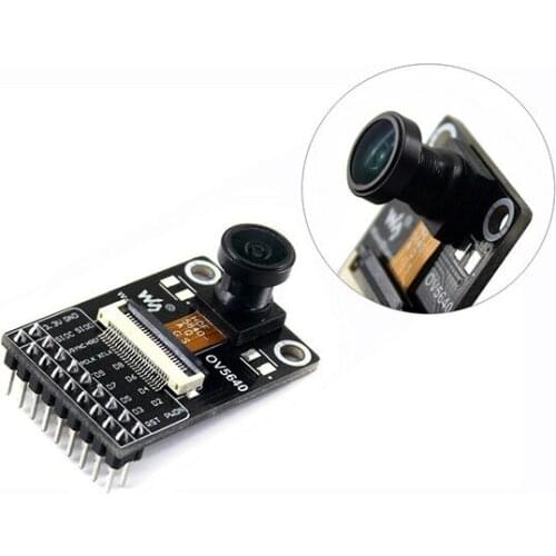 OV5640 Camera Board (B), 5 Megapixel (2592x1944), Fisheye Lens