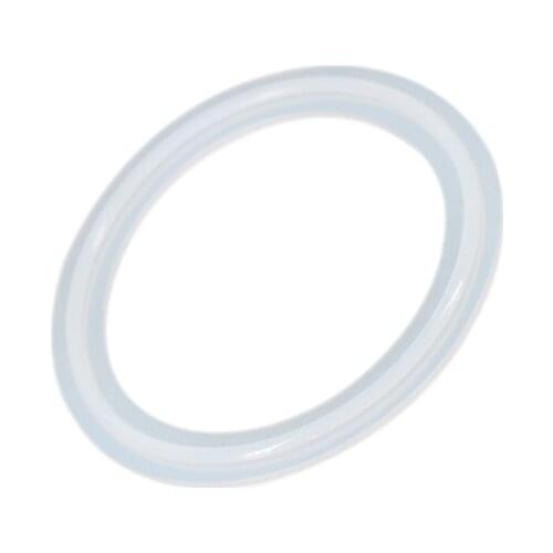 2pcs 1/2"-8" Silicon Gasket Fits 50.5mm-232mm OD Sanitary Tri Clamp Type Ferrule