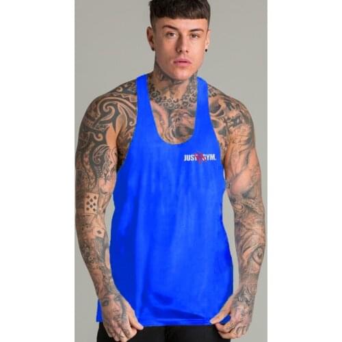 Gyms Fashion Fitness Vest Singlets Sleeveless Shirt Brand Solid Cotton Muscle Undershirt Clothing Bodybuilding Tank Tops Men