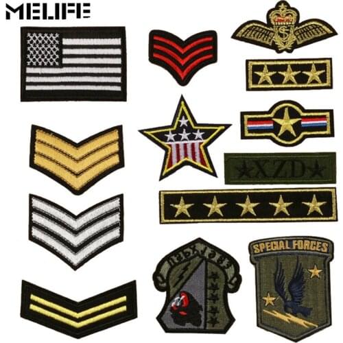 Team Sports Souvenirs Embroidered Patch U.S.ARMY EMBLEM Embroidered Patch Tactical Boost Patches Army fans badges