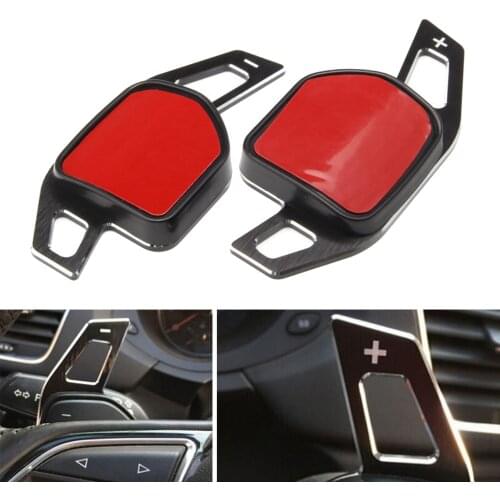 Pair Steering Wheel Paddle Shift Extension for Audi A5 S5 RS5(2008 - 2011), A6 S6 RS6(2006 - 2011), A7(2010 - 2011)