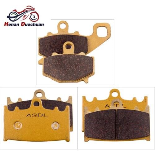 Low Dust Front Rear Brake Pads Set for Kawasaki ZR400 Zephyr ZR 400 ZZR400 ZX400 ZX400N ZX ZZR 400 ZZR500 ZX6R ZX9R zx-6