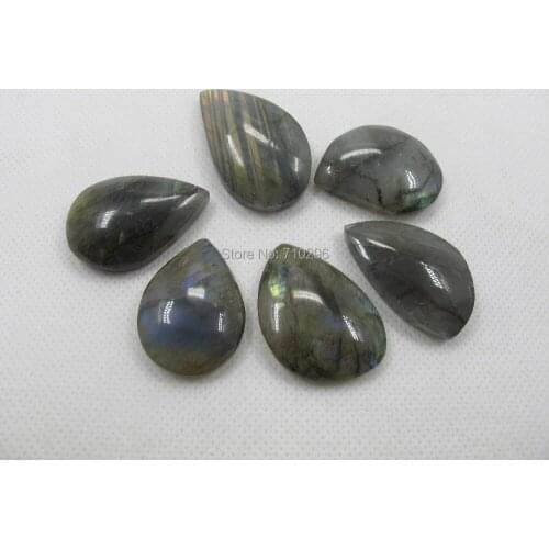 Only 10lots For Promotion!10pcs Mixed lot Labradorite Natural Gem stones fit gem stone pendant jewelry