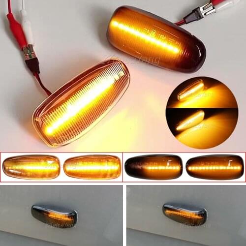 2 x Dynamic Led Side Marker Turn Signal Sequential Blinker Light For Mercedes Vito W638 W210 Vario W670 Vaneo W414 W124 W208
