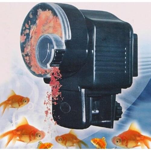 Automatic Fish Tank Feeder Aquarium Digital Timer Food Dispenser Screwing Clip on Mounting Fish Feeder