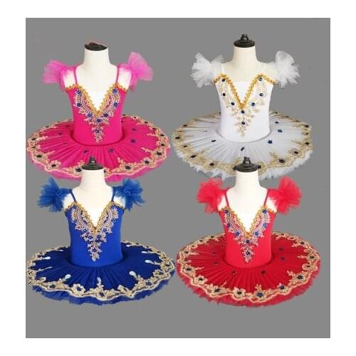 Ballerina Party Dress Adult Kids Girls Ballet Tutu Dress Professional Ballet Tutu Child Toddler Girl Clothes Vestido Party