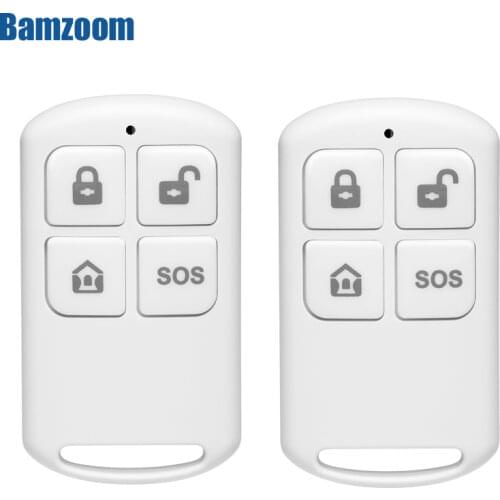 433MHz Wireless Remote Controller Metal Key Chain For Our Wifi GSM W2B W3B W4B PG103 106 107 Home Burglar Security Alarm System