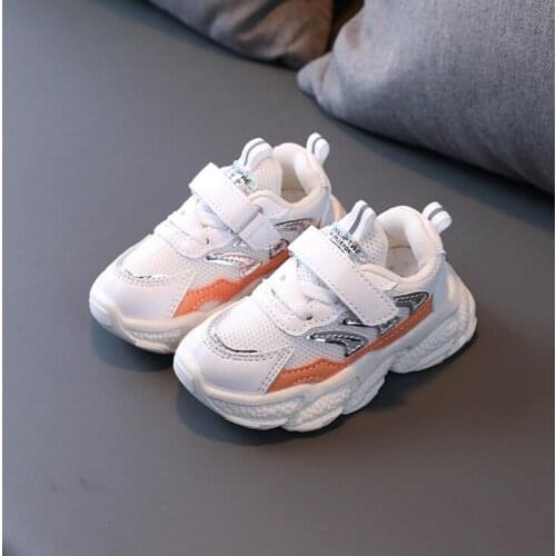 Kids Shoes Anti-slip Soft Rubber Bottom Baby Sneaker Casual Flat Sneakers Shoes Children size Kid Girls Boys Sports Shoes