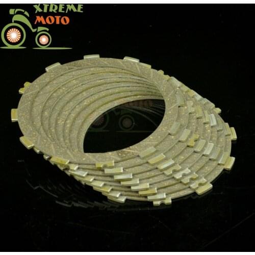 Motorcycle Clutch Disc Friction Plates Set 8pcs for KAWASAKI Ninja ZX-6R 05 06 07 2013-2016 Ninja ZX-6R ABS 2013-2015 13 14 15