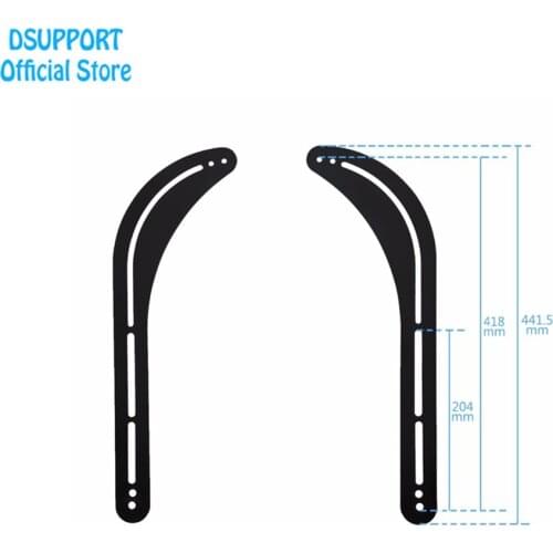Dsupport Univerasl Metal Wholesale TV Sound Bar Mounting Bracket Speaker Bracket SBR201