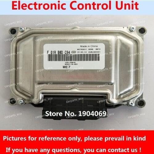 F01R00DC94 MA62-18-881 F01RB0DC94 ME7 ECU Electronic Control Unit F01R00DF66 SA20-18-881 F01RB0DF66 For Hippocampus Car