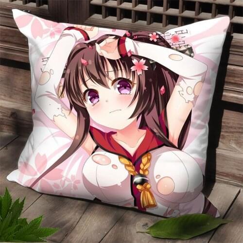 Hobby Express Pillow Case Square Dakimakura Kantai Collection Anime Yamato SPC16