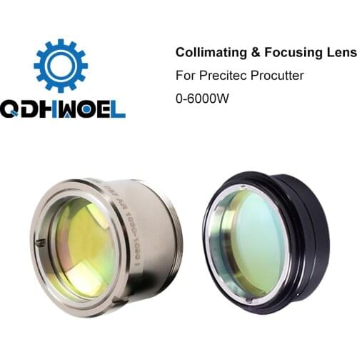 Fiber Laser Collimating Focusing Lens D37 with Lens Holder for Precitec ProCutter Laser Cutting Head 0-6KW