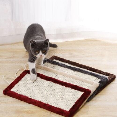 Cat Scratching Mats Natural Sisal Protect Home Furniture Foot Chair Protector Pad Climbing Tree Pet Scratcher Pads Board