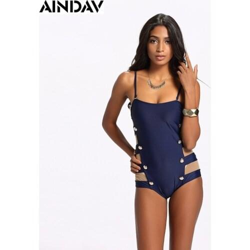Ratio Sexy Bandage Swimsuit Mesh Swimwear Women Hollow Out One Piece Bathing Suit Body Suit Trikini Black Monokini Plus Size