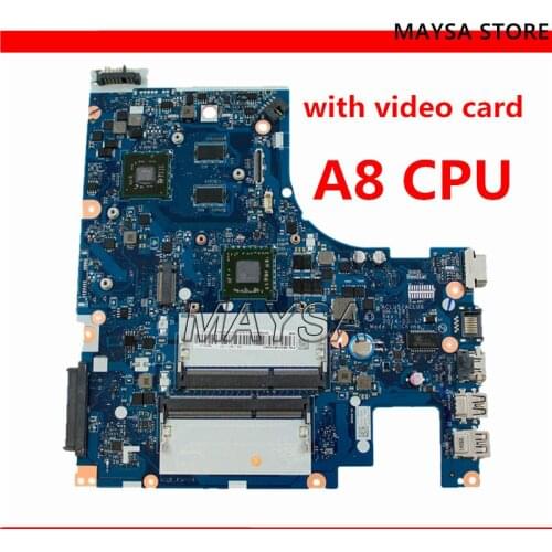 ACLU5/ACLU6 NM-A281 Laptop Motherboard for Lenovo G50-45 Notebook PC with A8-6410 CPU