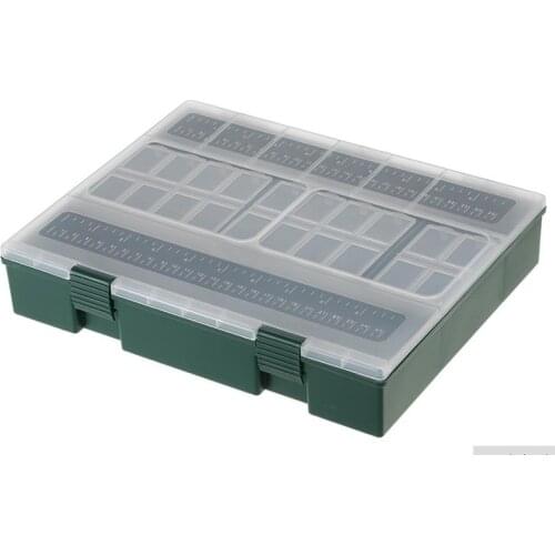Multi-grid Fishing Box Bait Tool Box Carp Fishing High-Capacity Functional Fishing Gear Small Accessories Box Storage Box
