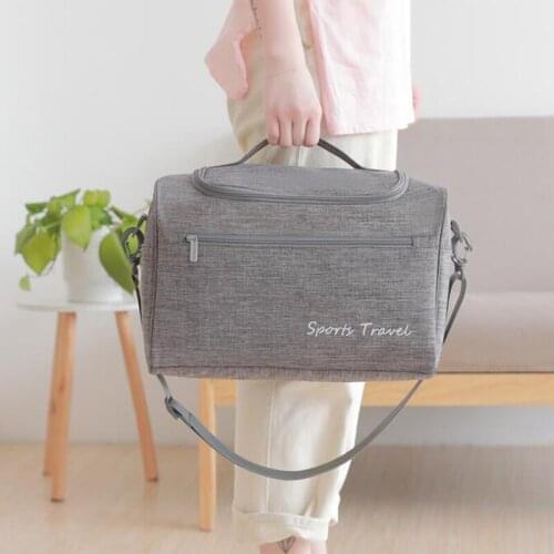 Dry And Wet Separation Travel Duffle Bags Weekend Suitcase Pouch Waterproof Packing Cubes Garment Luggage Accessories Travel Bag