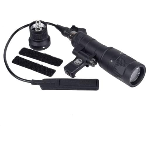 Tactical Offset Strobe Light SF M340V Flashlight Gun Weapons AR15 AK47 AK74 Sout Light Night Vision Helmet Lantern