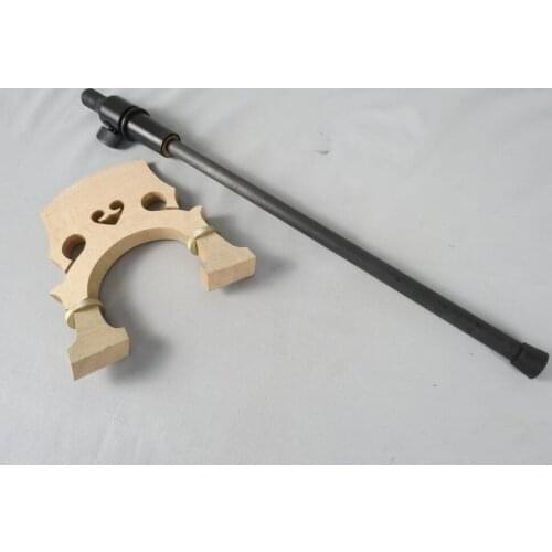 3/4 adjustable double bass bridge +hand shank Upright bass Carbon fiber endpin