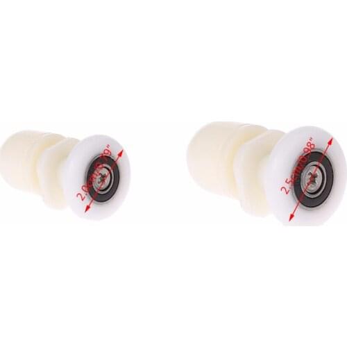 8 Pcs 20mm 25mm Diameter Shower Door Rollers Runners Wheels Pulleys Sliders Eccentric