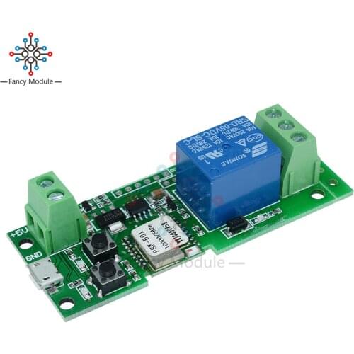 Diymore DC 5V Sonoff WiFi Wireless Smart Switch Relay Module for Smart Home Android IOS