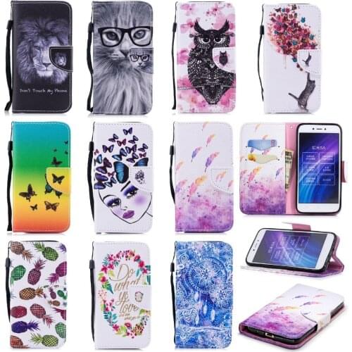 Cases For Xiaomi Redmi Note 4X Case Cover PU Leather Phone Case For Redmi Note 5A Case Wallet Stand Cover