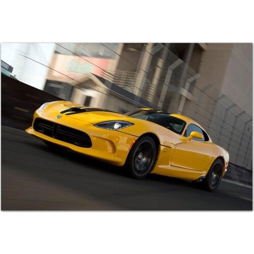 SRT Viper Supercar Photo Decorative Posters and Prints Canvas Painting Wall Art Picture For Living Room