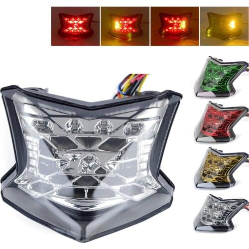 JAER For Kawasaki Z900 Z 900 ZR900 ABS 2017-2020 Integrated LED Tail Light Brake Stop Light Turn Signals