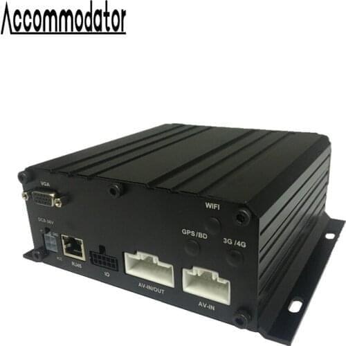 H.264 AHD 1080P HDD SD Card 6 Channels Mobile DVR Vehicle Car Trailer Truck Taxi School Bus MDVR