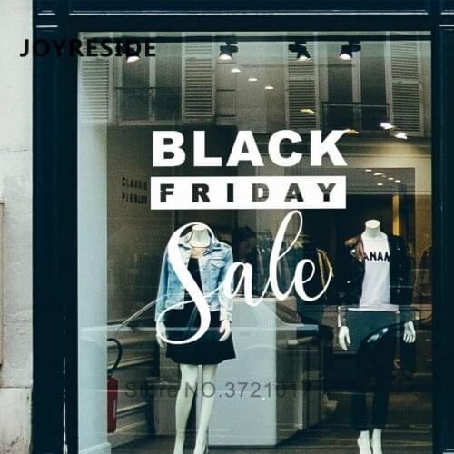 JOYRESIDE Black Wall Stickers