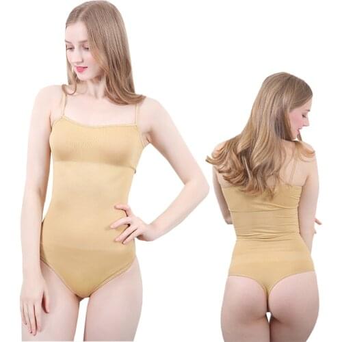 Waist Trainer Slimming Seamless Underwear Womens Body Shaper Shapewear Bodysuit Vest Tummy Control Slim Underwear lingerie 819T