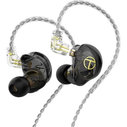 TRN ST2 HIFI Earphones 1BA+1DD Hybrid technology Bass Earbuds In Ear Monitor Headphones Sport Noise Cancelling Headset