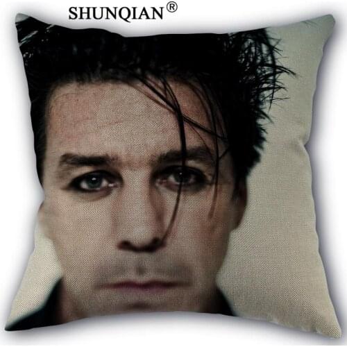 New Arrival lindemann Custom cotton Pillowcases zipper Custom Pillow Case More Size Custom your image gift